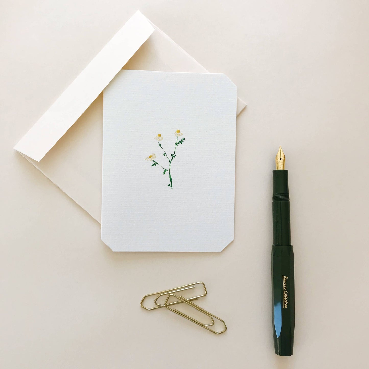 Flora Collection - Chamomile Petit Card