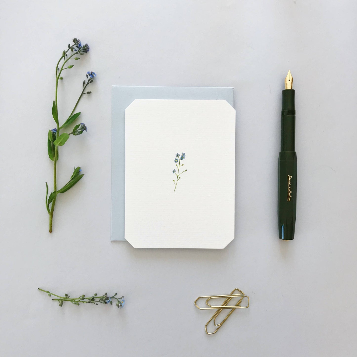 Flora Collection - Forget-Me-Not Petit Card