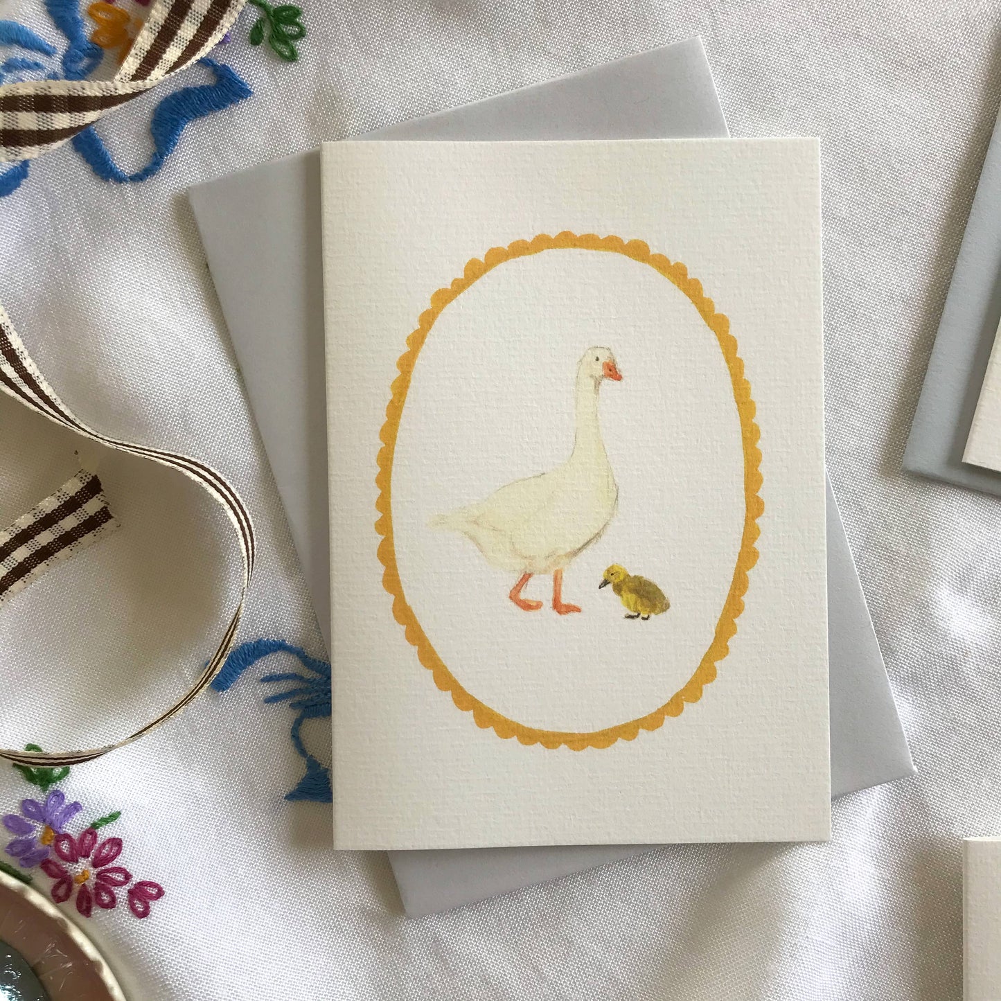 Spring Mama Goose Card