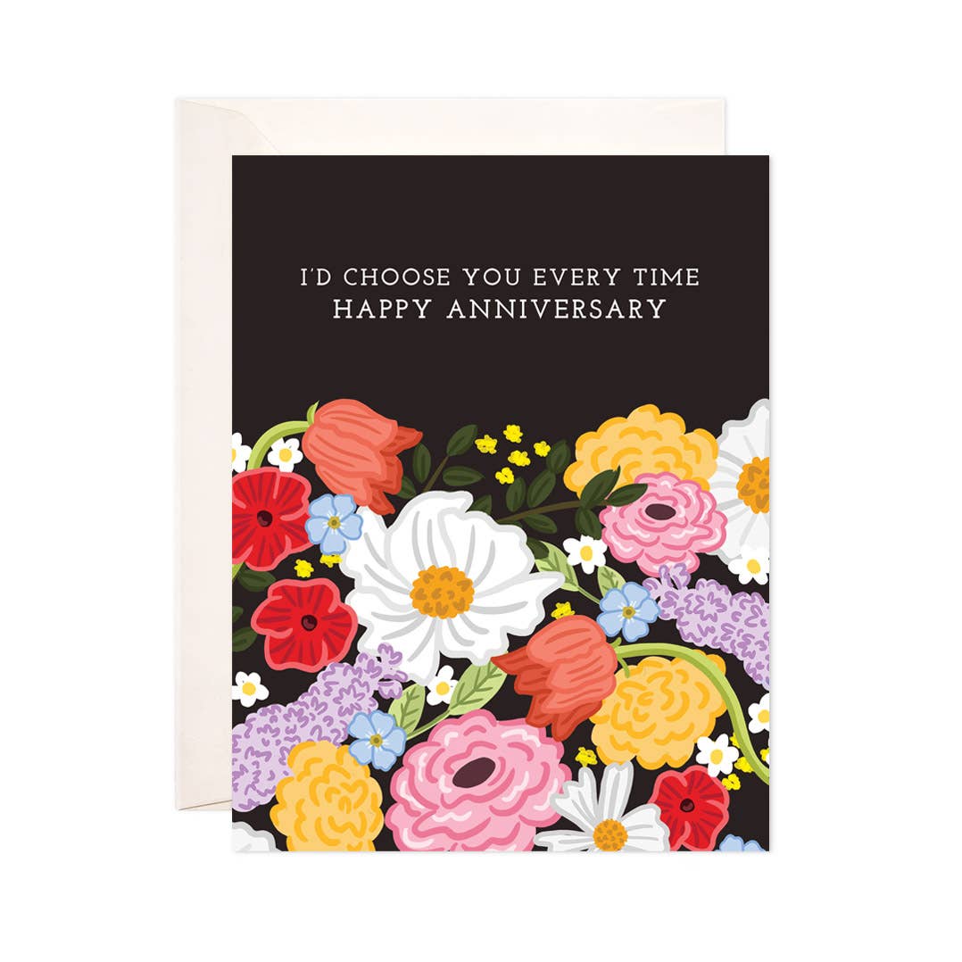 Every Time Anniversary Greeting Card